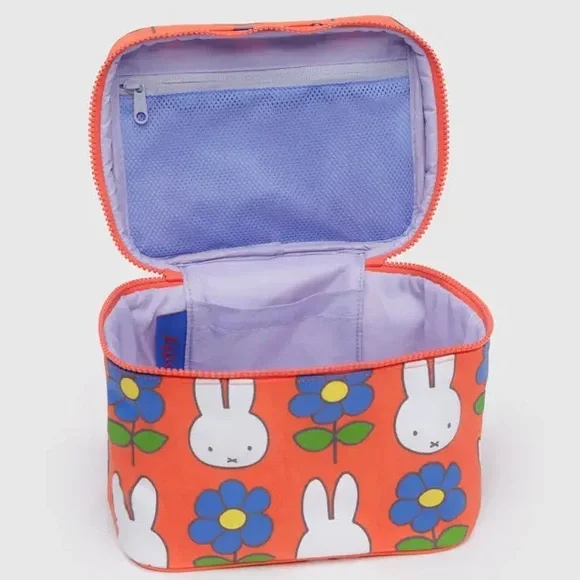 BAGGU X MIFFY BNWT COSMETIC VANITY BAG - Picture 2 of 7